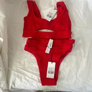 Red bikini